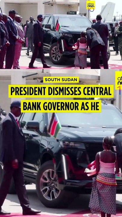 South Sudan's president dismisses central bank governor