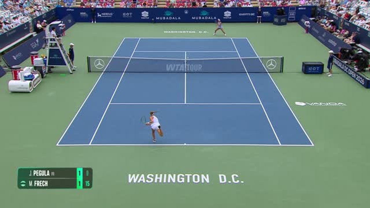 Washington - Pegula renversante face à Frech