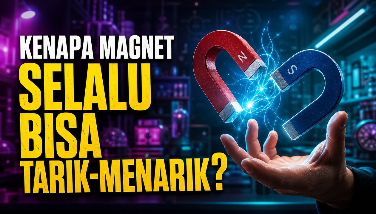 Mengapa Magnet Selalu Tarik-Menarik? Penjelasan Sederhana di Balik Gaya Aneh Ini
