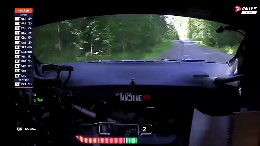 WRC Finland 2026 SS5 Evans Lucky Escape