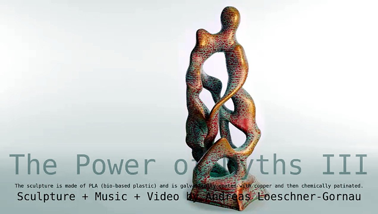 Die Kraft der Mythen III - Skulptur