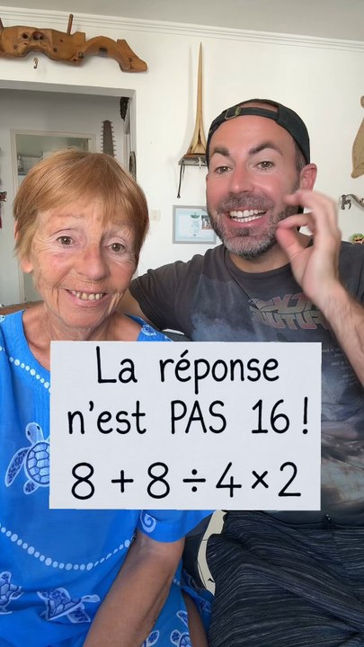 LA RÉPONSE N’EST PAS 16 🤷🏻‍♂️😅