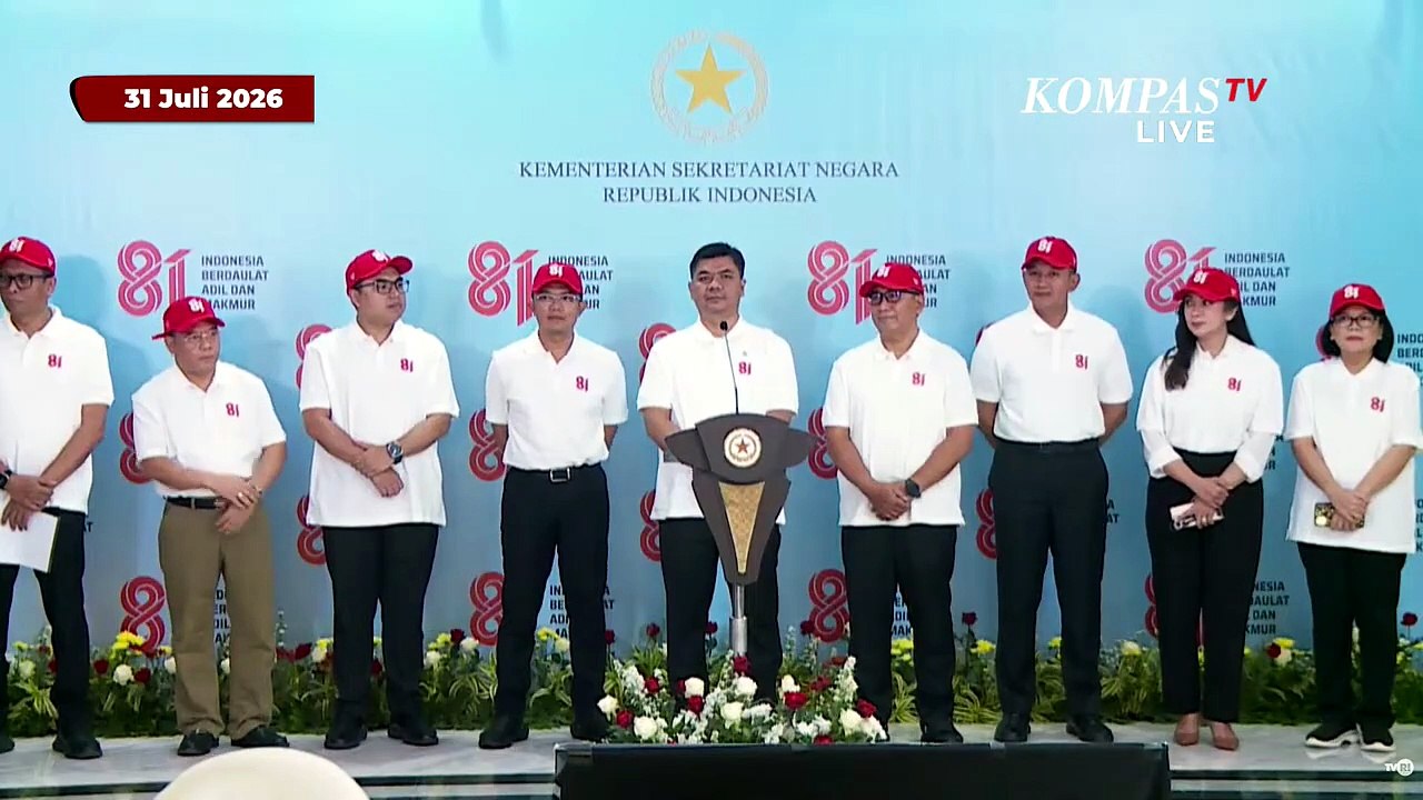 [FULL] Istana Beber Rangkaian HUT ke-81 RI, Pidato Presiden Prabowo di MPR/DPR-Upacara Bendera