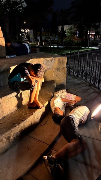 Así ha amanecido Ceuta mientras continúa el cruce de personas por la frontera