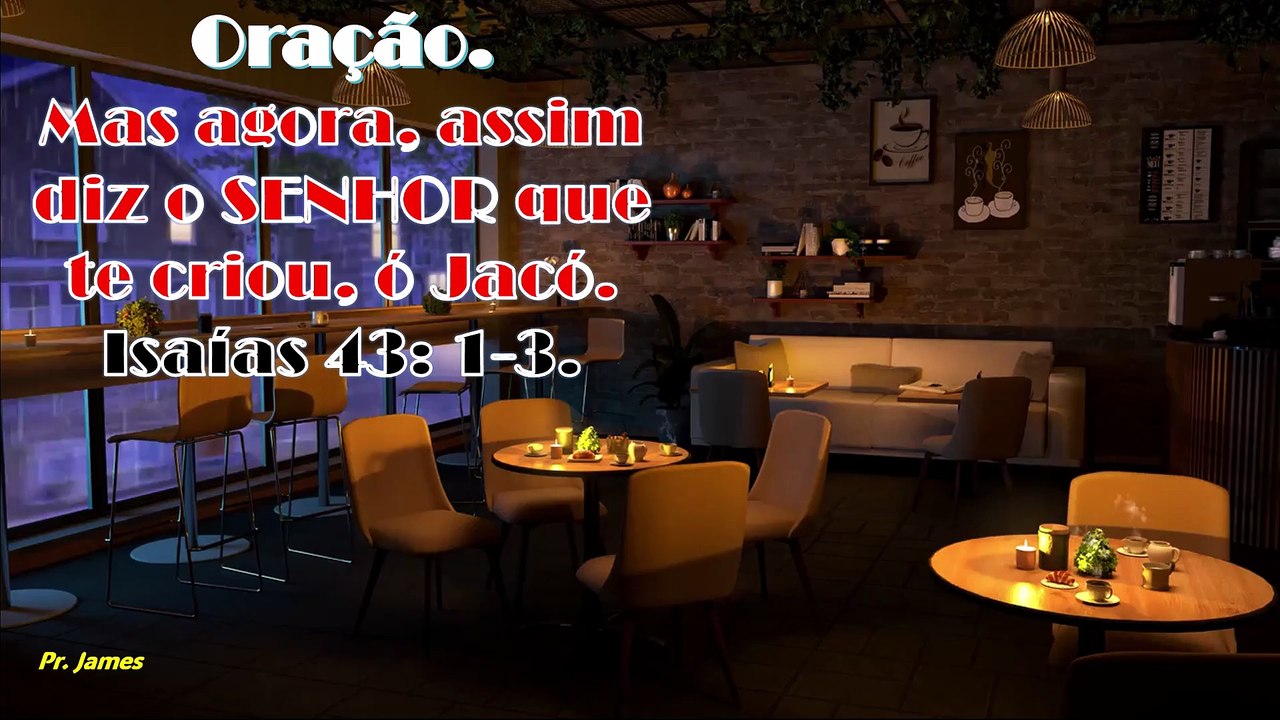 Mas agora, assim diz o SENHOR que te criou, ó Jacó. Isaías 43: 1-3.