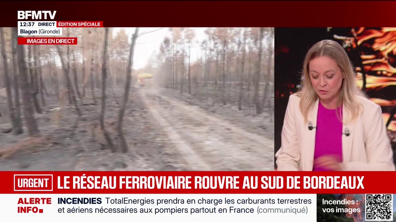 Gironde: le ministre des Transports annonce la réouverture du réseau ferroviaire au sud de Bordeaux