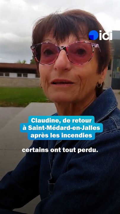 Incendies en Gironde : Claudine retrouve sa mai...