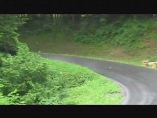 COURSE DE COTE PANISSIERES 2008 2IEME CHICANE