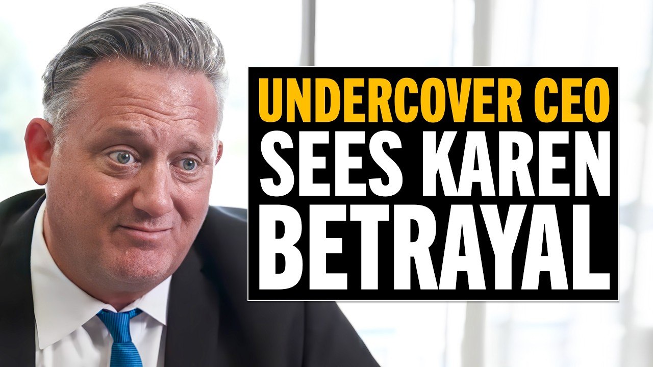 Undercover CEO Exposes a Karen Who Tried to Sabotage a Coworker