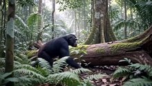 Bonobo : The peaceful great ape known for intelligence and strong social bonds