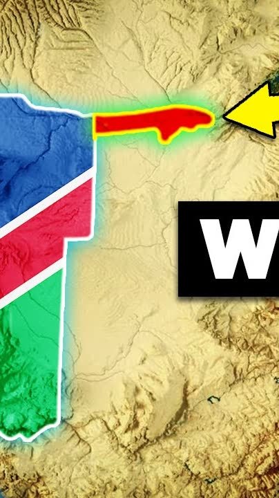 Why Namibia Has A Panhandle