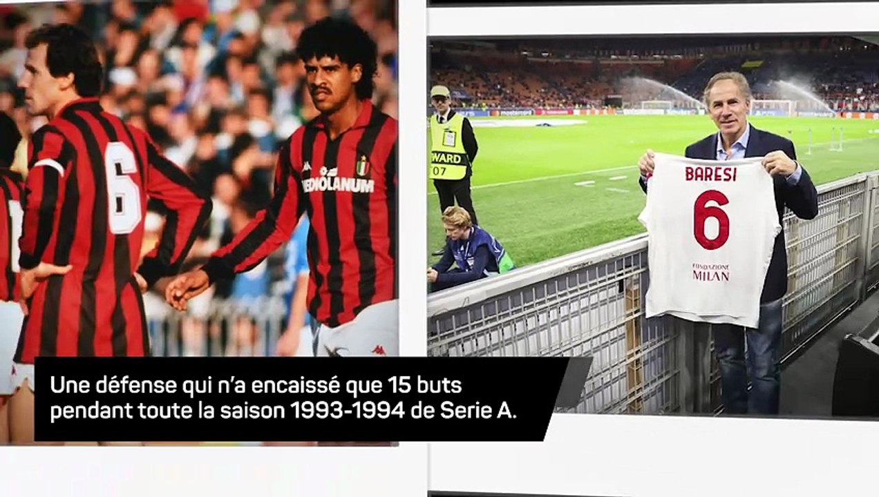 Franco Baresi, l’un des plus grands défenseurs de l’histoire du football