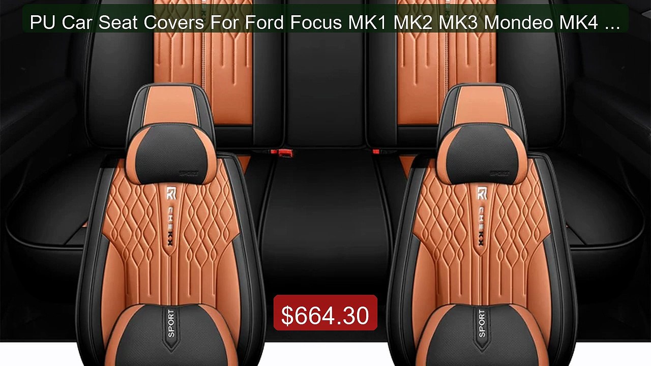 PU Car Seat Covers For Ford Focus MK1 MK2 MK3 Mondeo MK4 Range... -- Best Buy 2026 | Great Quality!