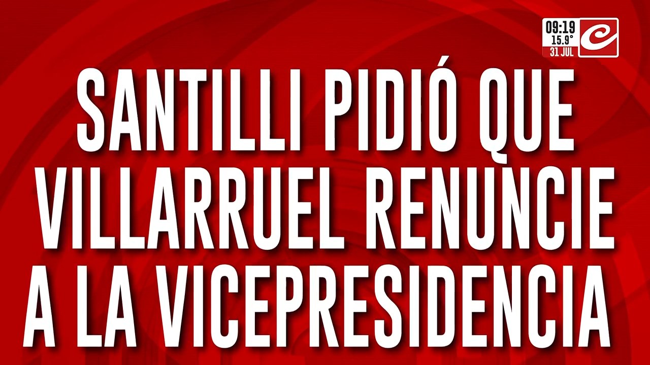 Tensión en LLA: Santilli pidió que Villarruel renuncie a la vicepresidencia