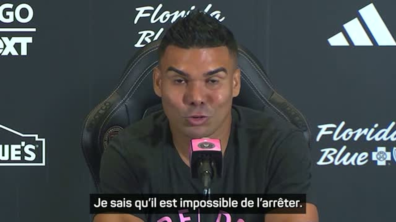 Inter Miami - Casemiro encore choqué par Messi : "Je sais qu’il est impossible de l’arrêter"