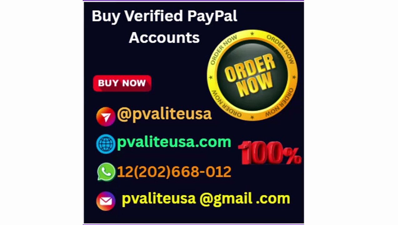 How to buy a verified PayPal account safely