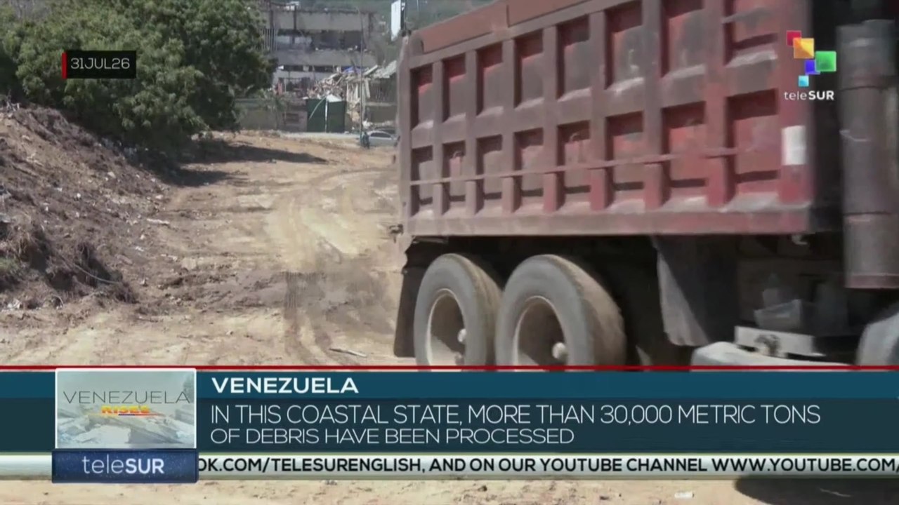 Venezuela | Every truck that enters the state marks the completion of a phase of cleanup