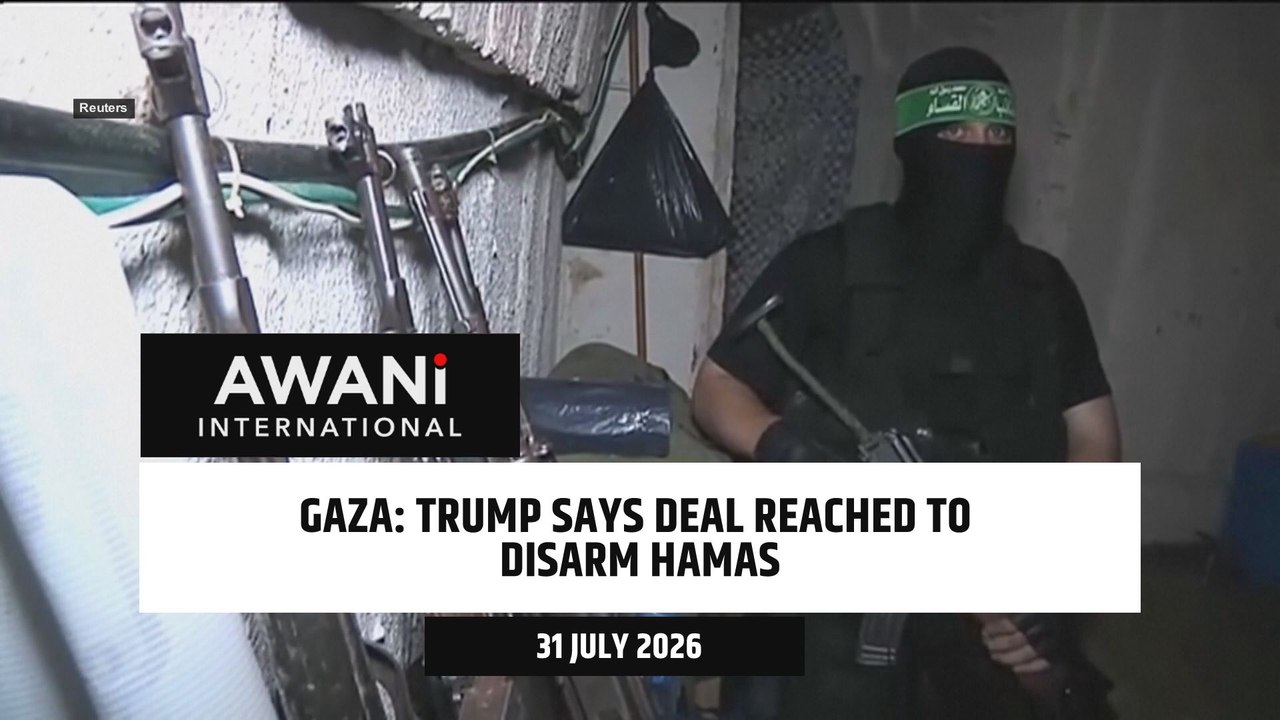 Trump says deal reached to disarm Hamas but uncertainties remain
