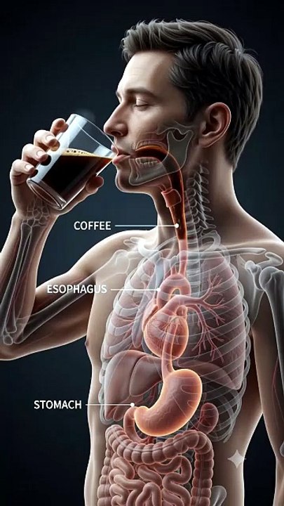 What actually happens inside your body when you drink COFFEE?"