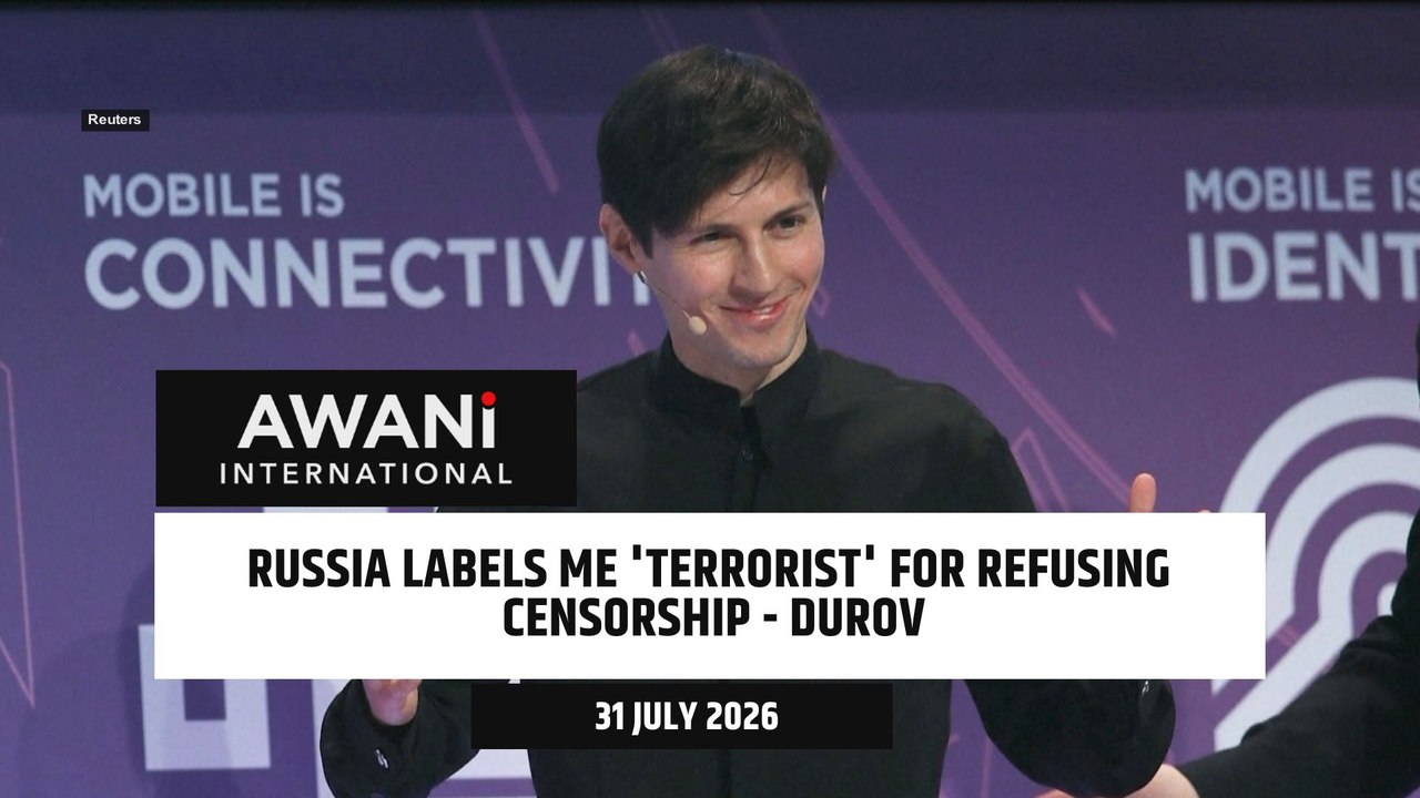 Russia labels me 'terrorist' for refusing censorship - Durov