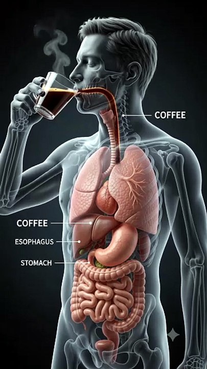 What actually happens inside your body when you drink COFFEE?"