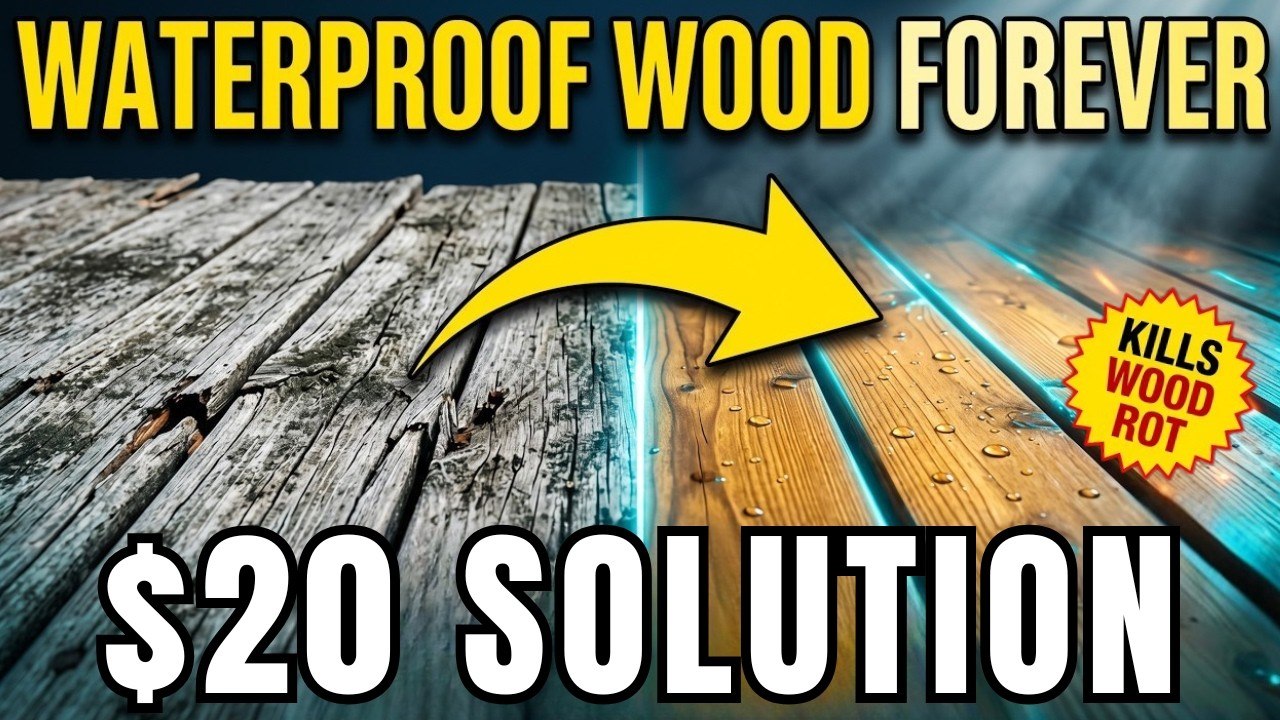 This $20 Solution Protects Wood for 50 Years — The Paint Industry Hoped You'd Never Find Out