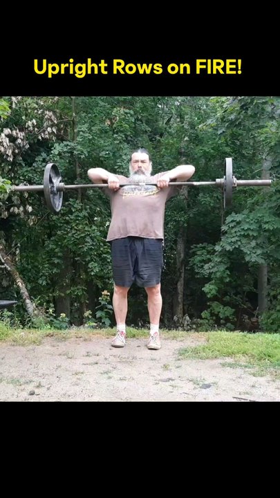 Upright Rows 140lb