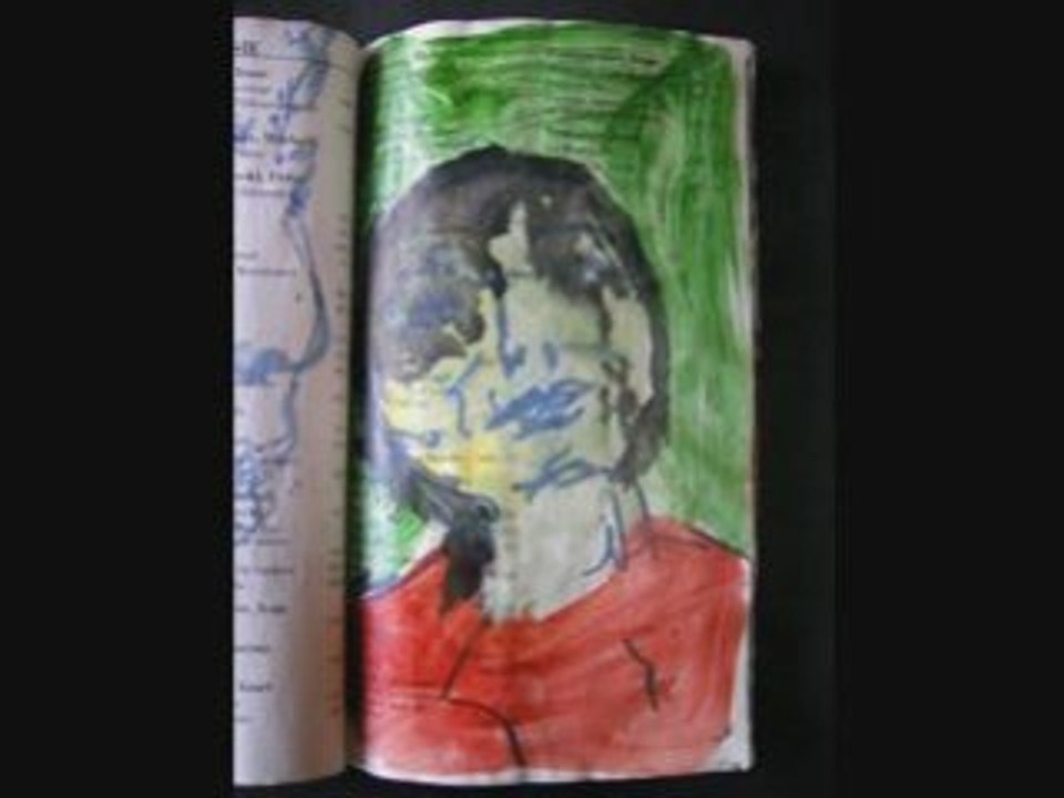 Carnet de dessins visages