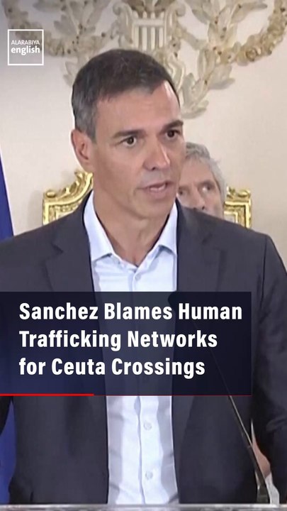 Sanchez Blames Human Trafficking Networks for Ceuta Crossings