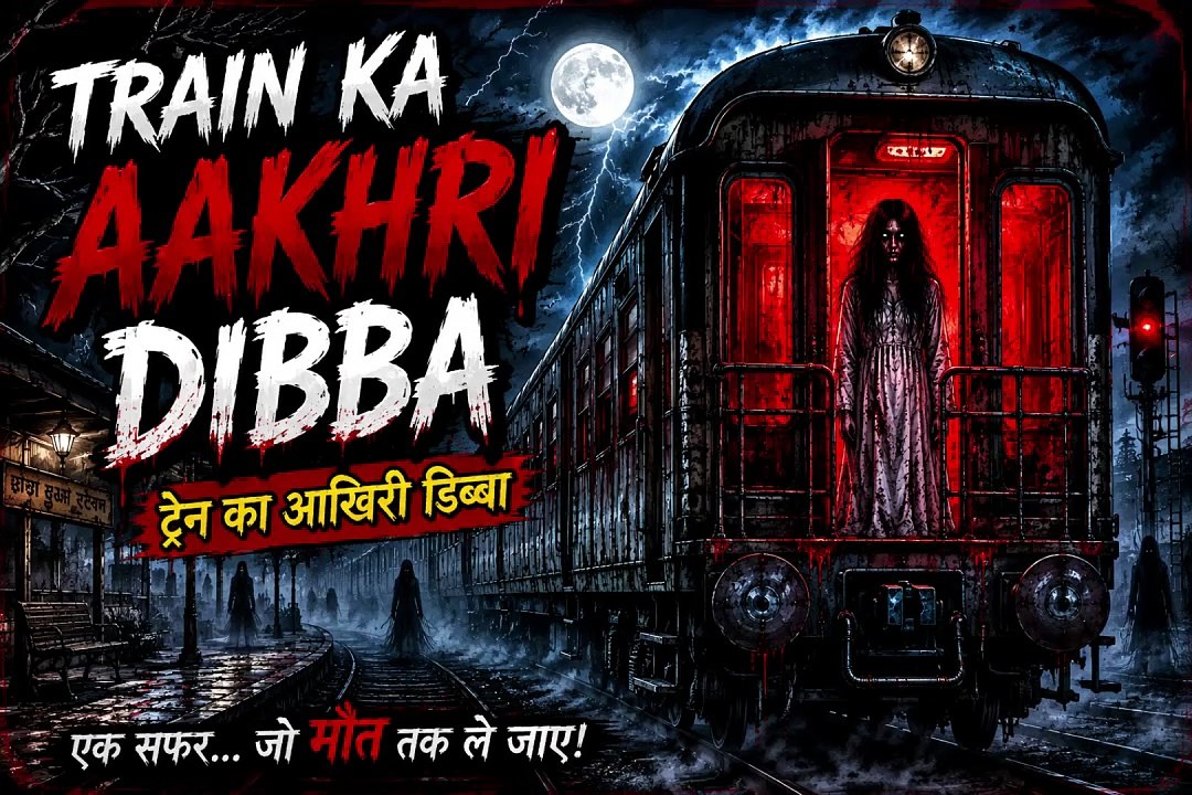 **Train Ka Aakhri Dibba | The Last Train Coach | Hindi Horror Story**