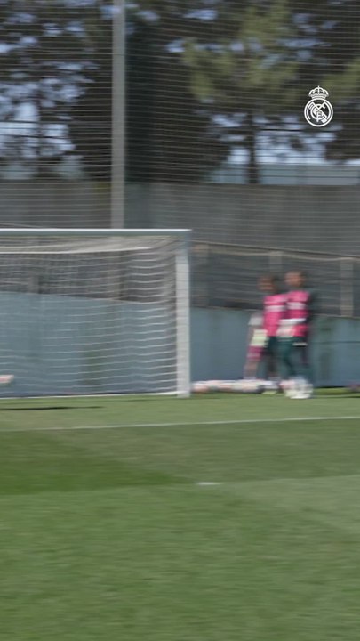 Los primeros goles de Espí con el Real Madrid