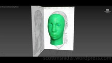 Grabovski: 3DS MAX Practice Polygon Modeling Head Model Video #51 (07-31-2026)