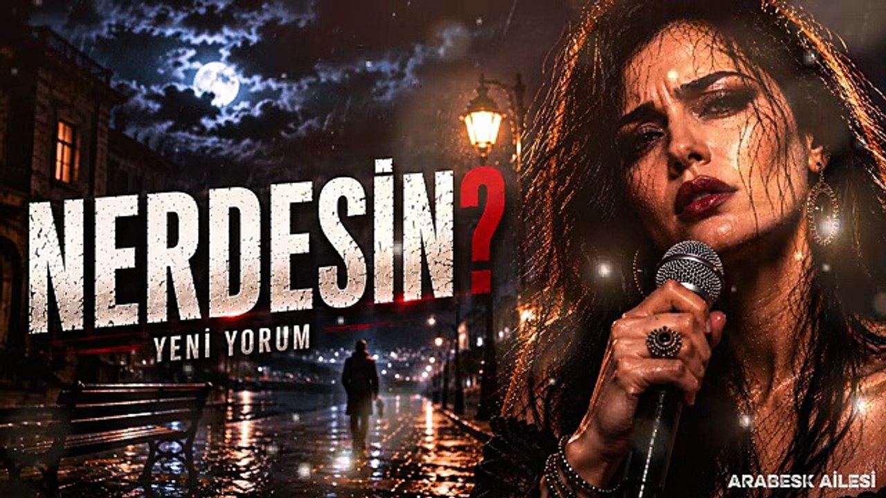NERDESİN BENİ UNUTSUN DEMİŞSİN BAYAN VOKAL ARABESK COVER -İSMAİL YK Yapay zeka
