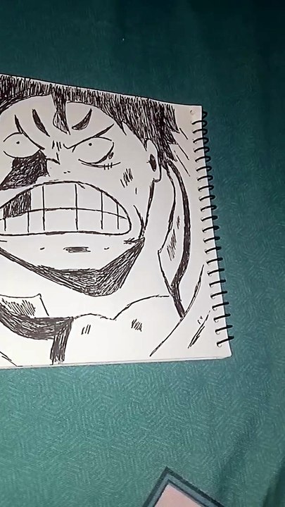 Luffy Easy Drawing 🔥