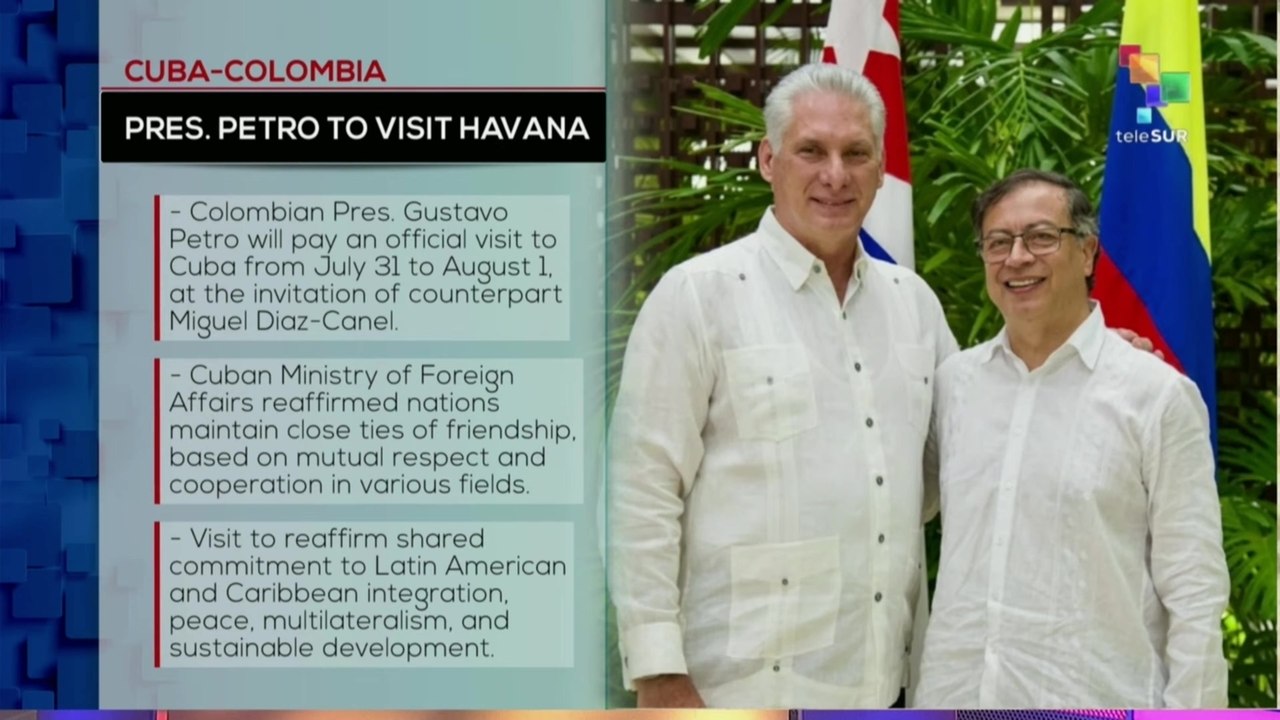 Cuba-Colombia | Pres. Petro to visit Havana