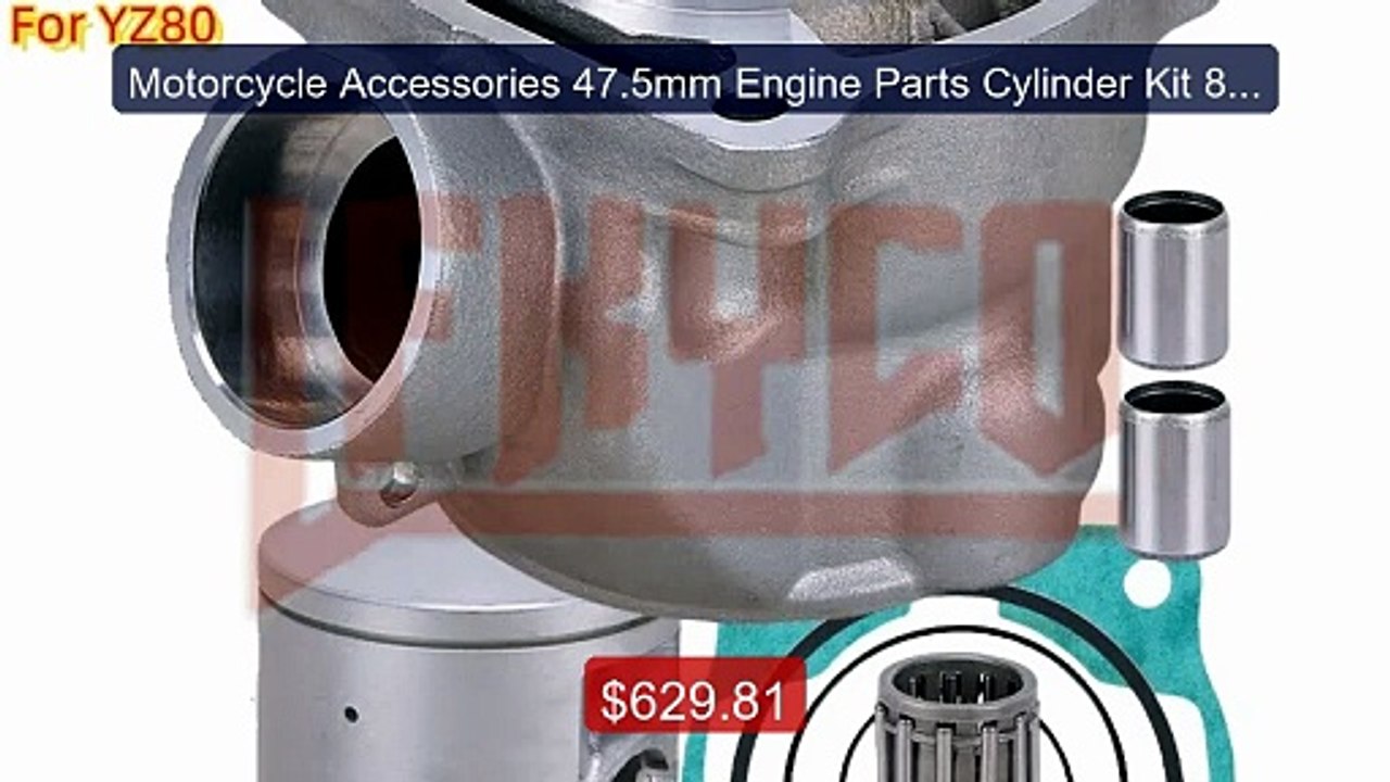 Motorcycle Accessories 47.5mm Engine Parts Cylinder Kit 85CC ... -- Amazing Value 2026 | Must Have!