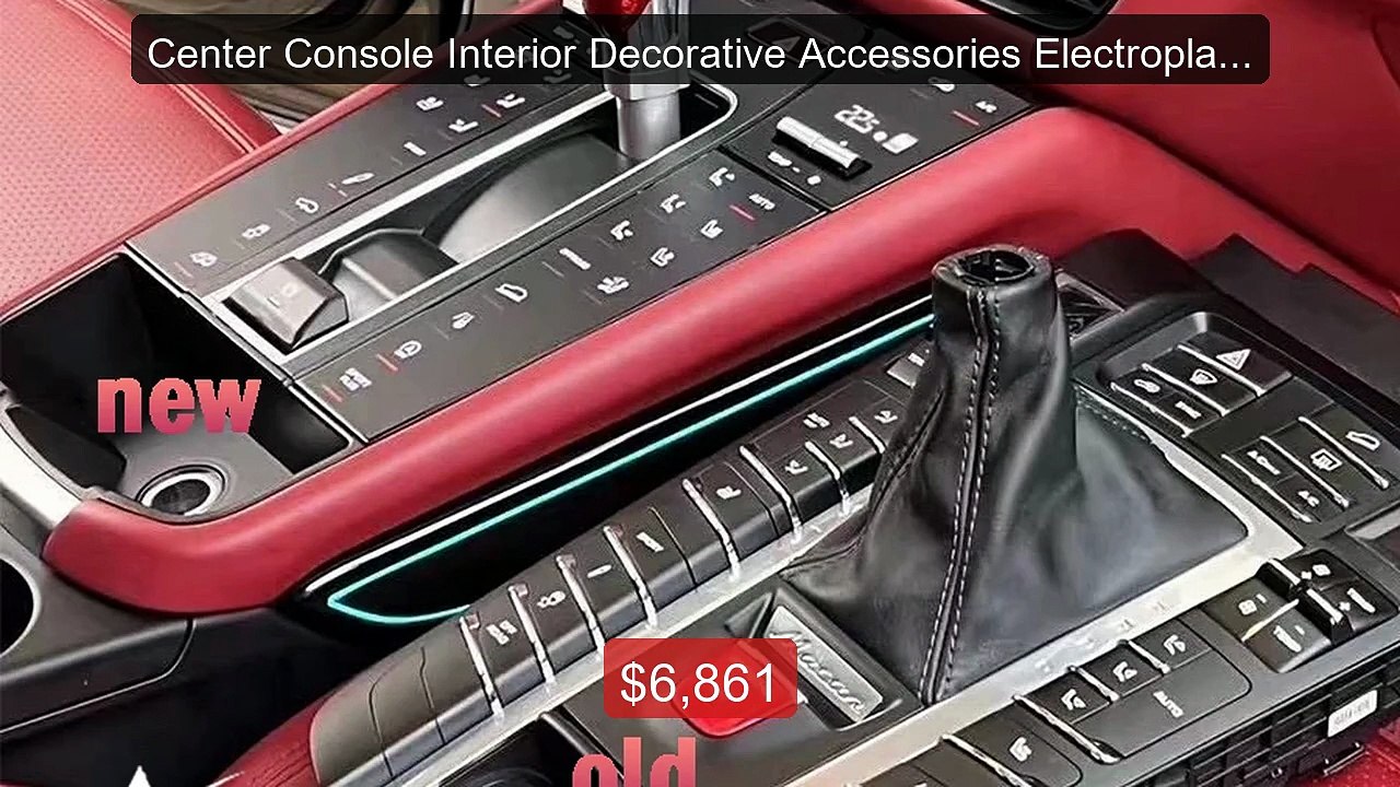 Center Console Interior Decorative Accessories...