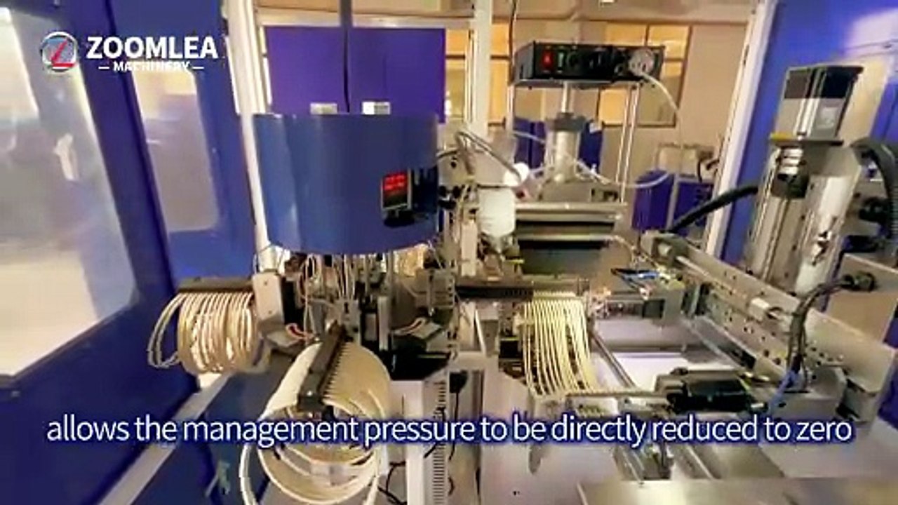 One general worker looks at one machine, this Seal ring automatic bonding machine reduces management pressure to zero