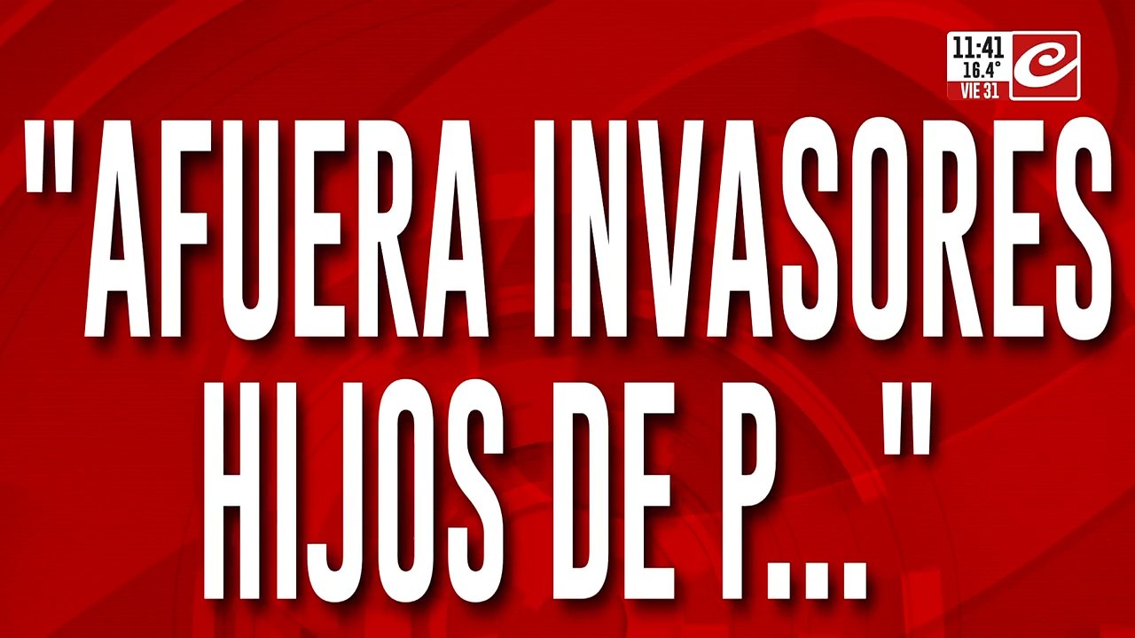 Españoles a la caza de inmigrantes marroquíes: "Afuera invasores"