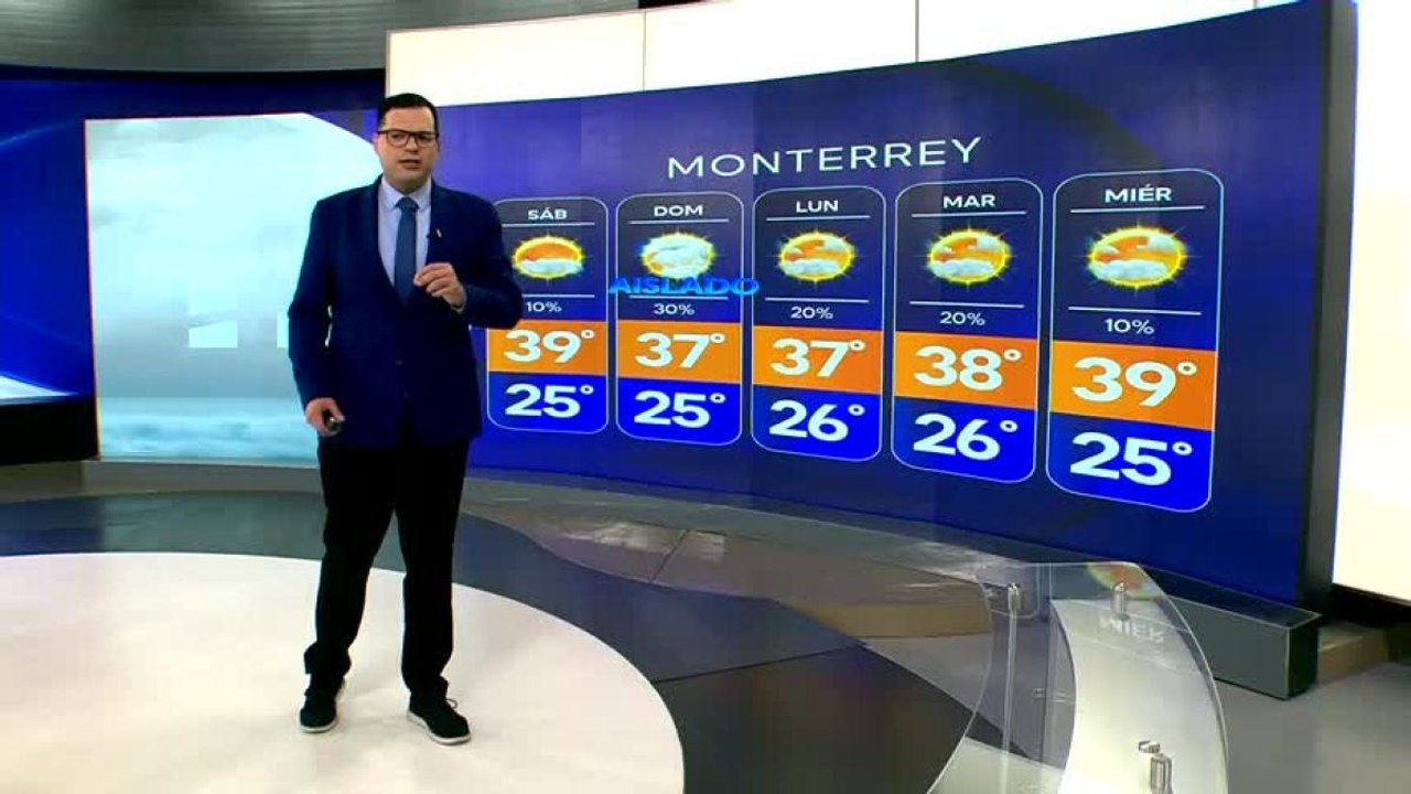 Pronóstico del tiempo para Monterrey, con Nelson Valdez - 31 de julio 2026