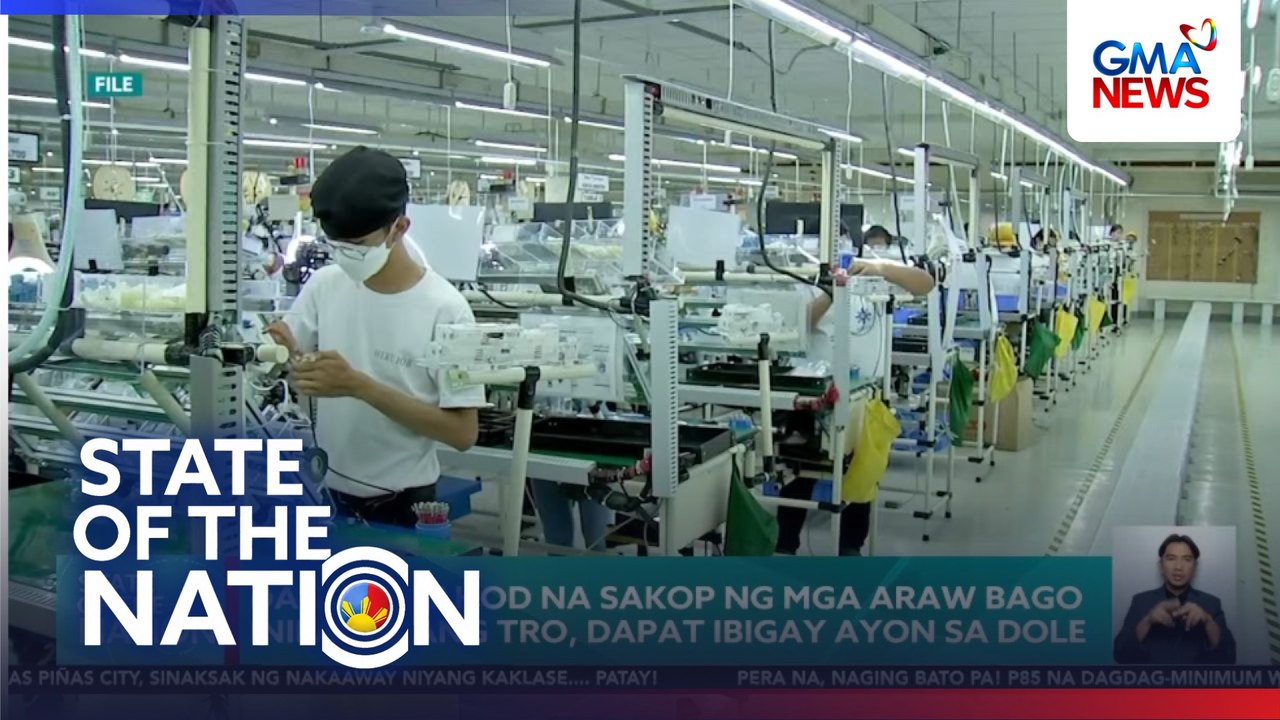 P85 wage increase sa NCR, pinatigil ng korte hanggang Aug. 13 | SONA