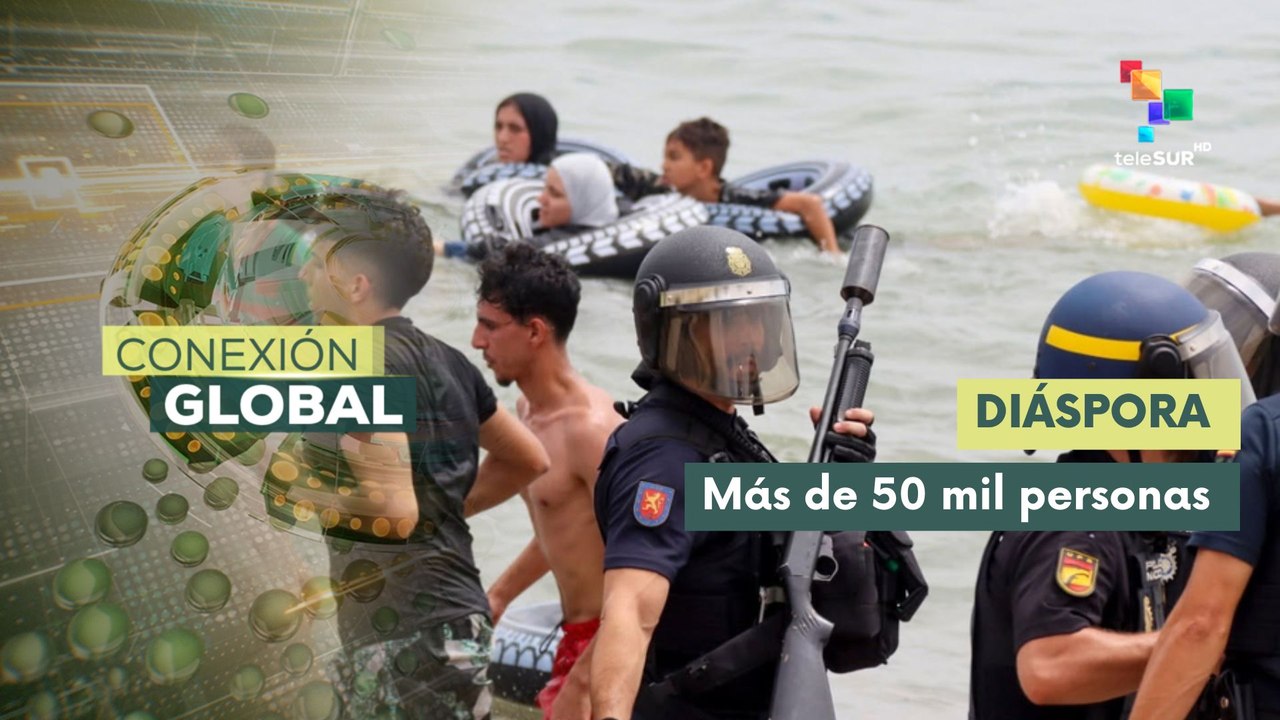 Miles de personas deambulan en Ceuta tras migrar desde Marruecos