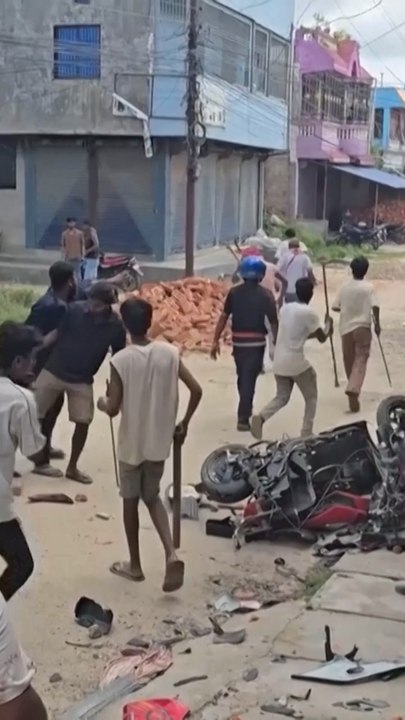Violent Chaos as Hindu and Muslim Groups Clash in Nepal