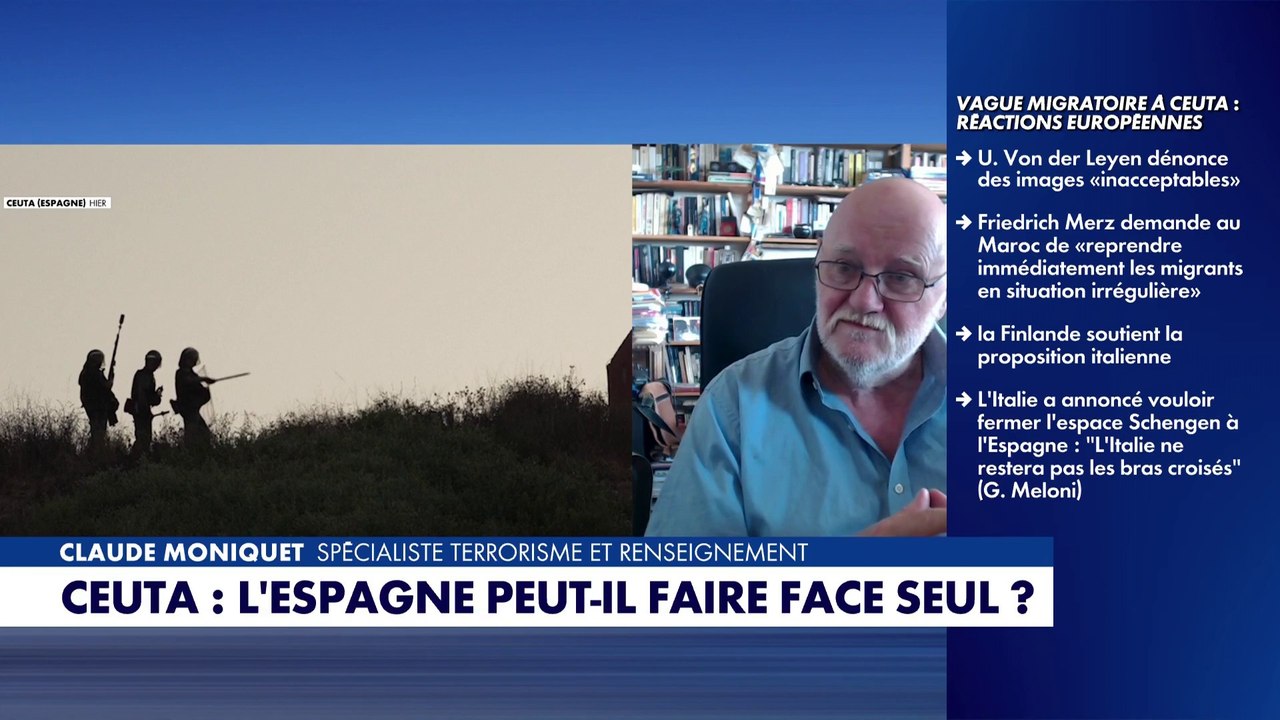 Claude Moniquet : «Si ces gens ne repartent pas, ils vont être amenés vers l’Espagne continentale»