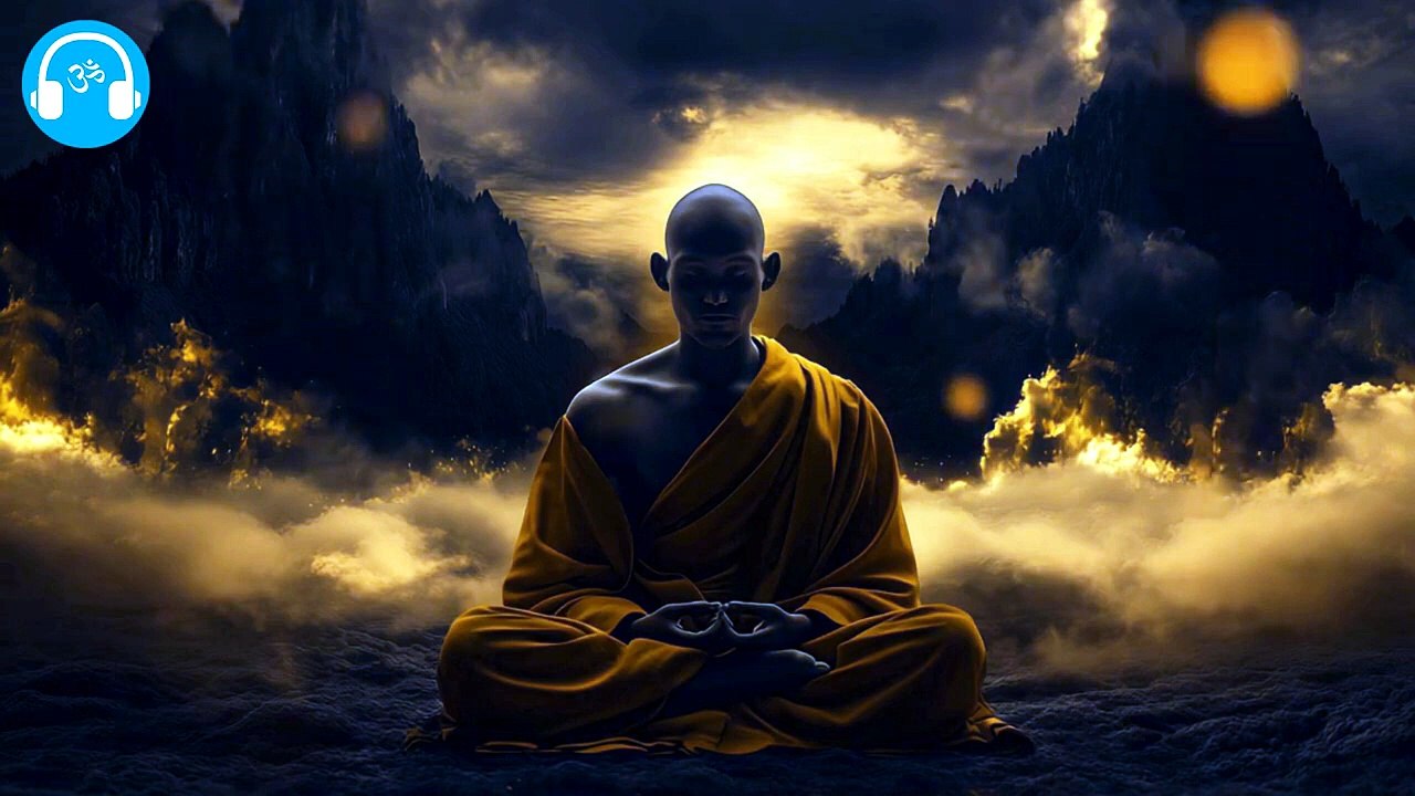 Deep Presence with Tibetan Flute • Relaxing Music for Focus, Meditation & Sleep 🌿 Water Sounds • 3D 4K