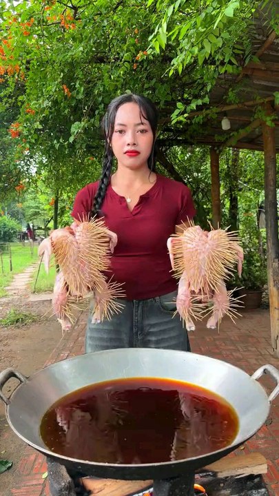 Cooking yummy deep fried chicken crispy recipe
