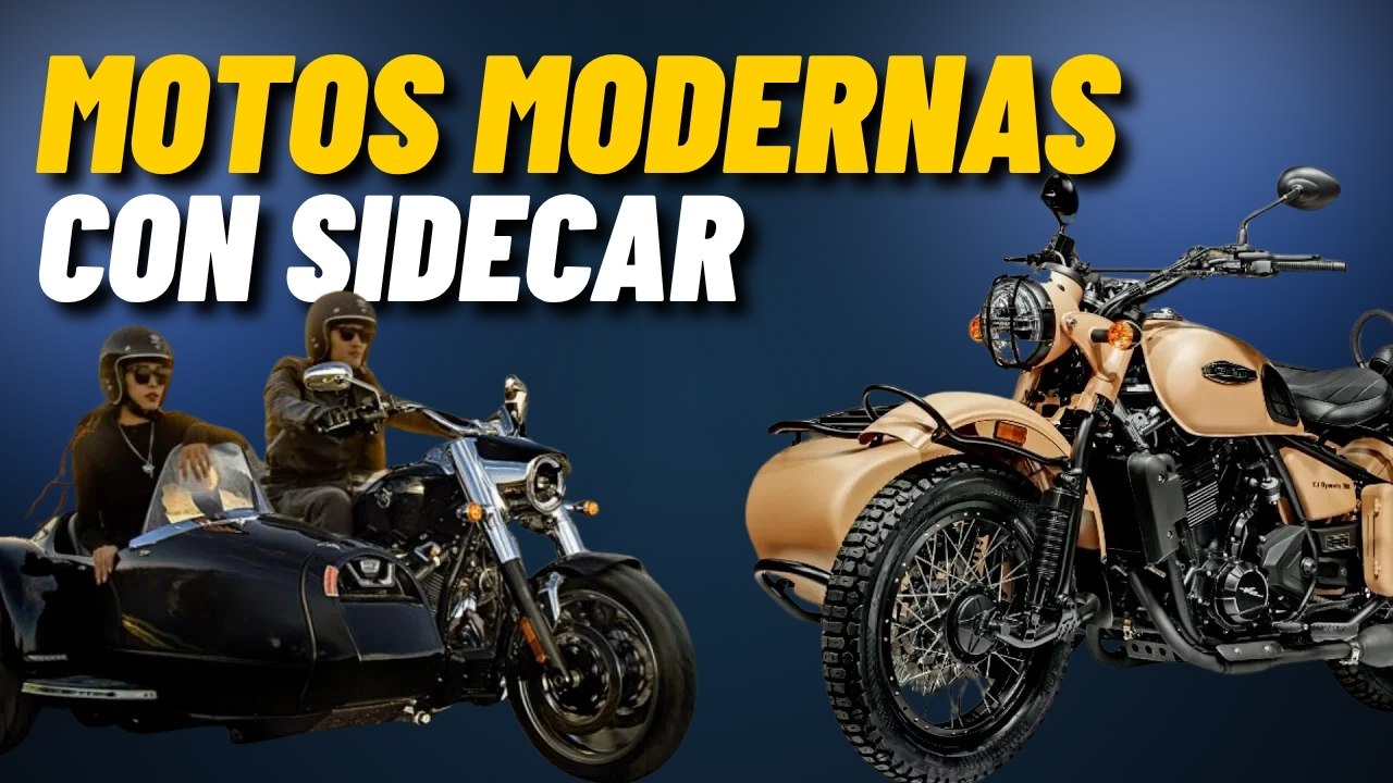 10 increíbles motocicletas modernas con sidecar
