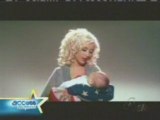 Christina Aguilera Singing To Max on Access Hollywood 2008