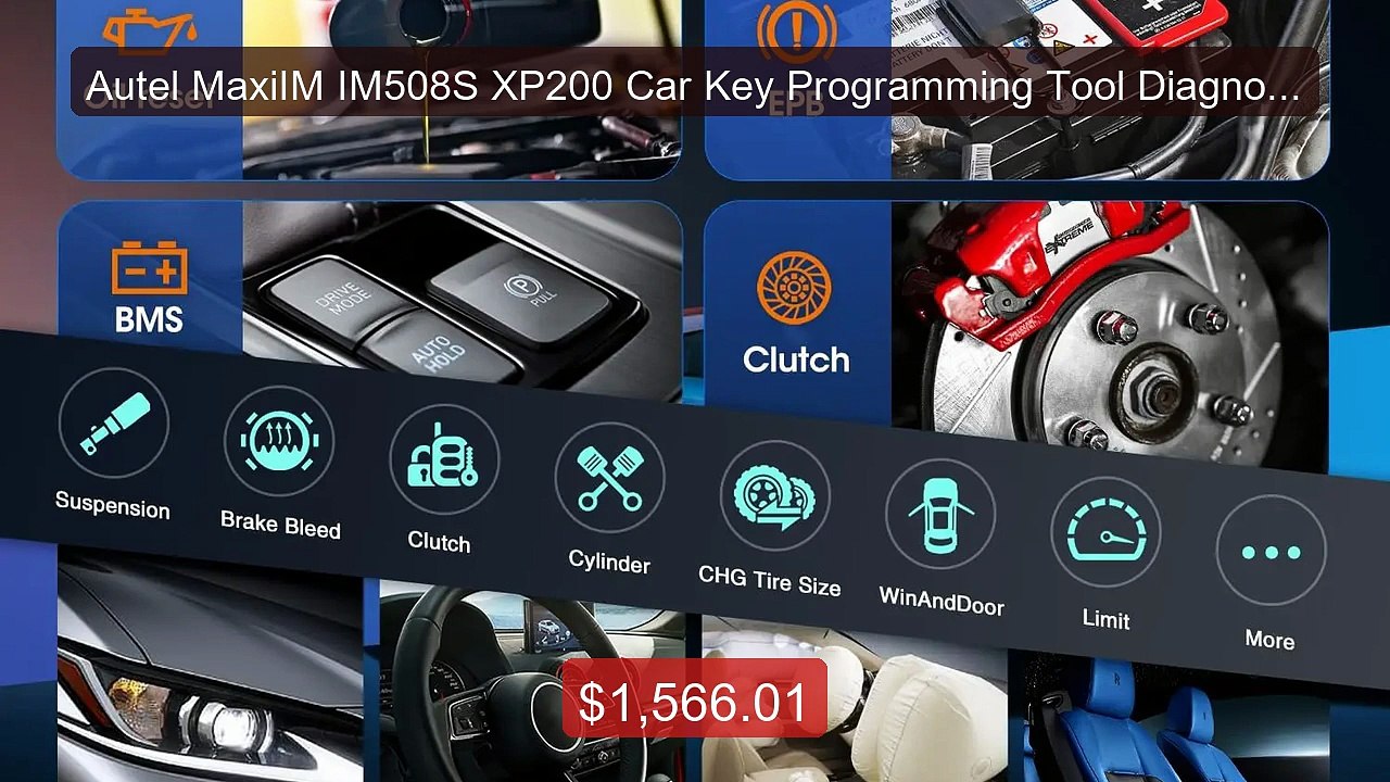 Autel MaxiIM IM508S XP200 Car Key Programming T...