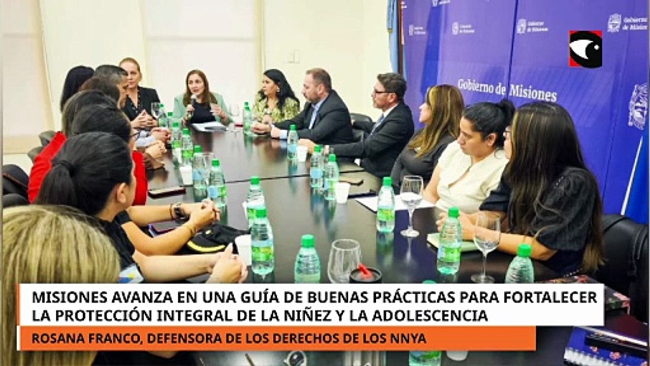 Misiones avanza en una guia de buenas practicas para la protección de la niñez y adolescencia
